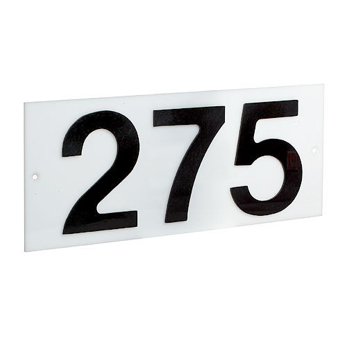 Address Plate