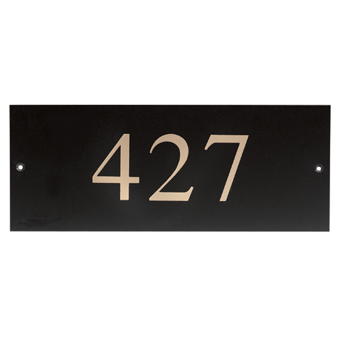 Address Plate