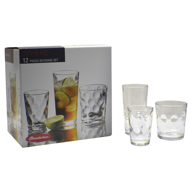 Ensemble de 12 verres