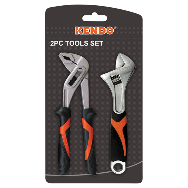 Ensemble de 2 pinces en acier au carbone de 10"