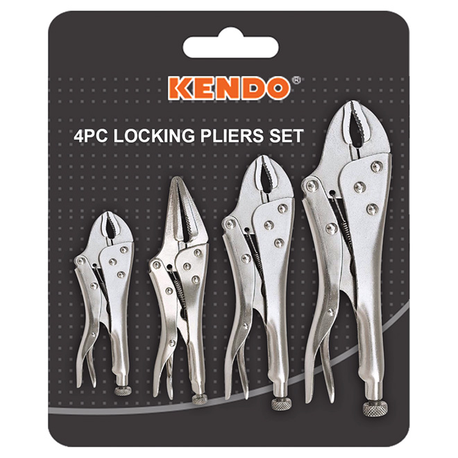Ensemble de 4 pince-étaux de 5", 6", 7" et 10"
