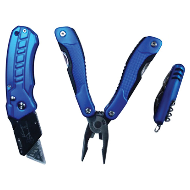 Set of 3 with Multi-Function Tool and Knives