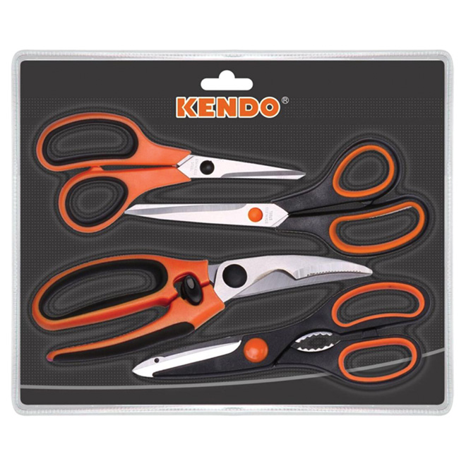 Set of 4 Pairs of Scissors