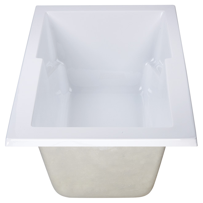 Acrylic Drop-In Bathtub