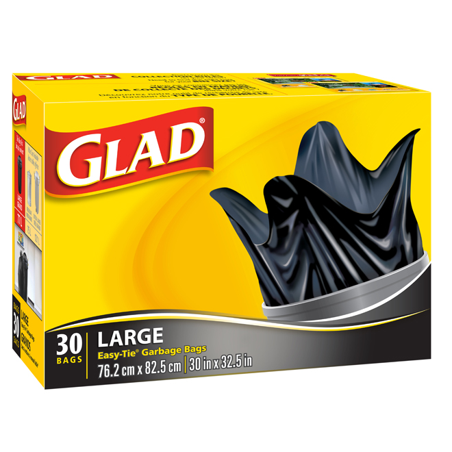 Garbage bags 30" x 33"- Box of 30
