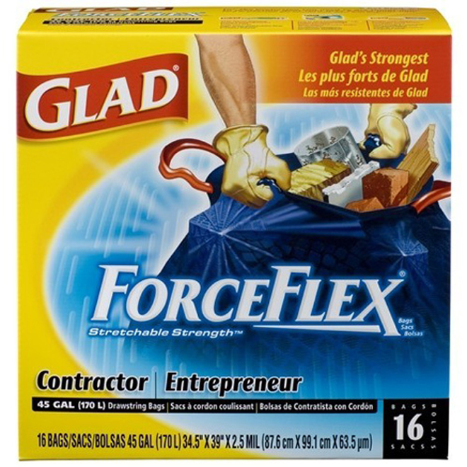 Contractor Gargabe Bags - 16 per Box