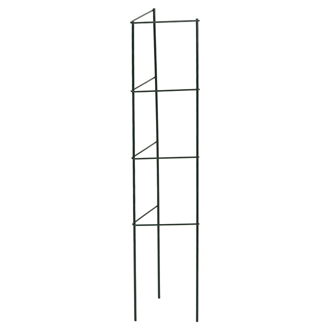 "Ladder" Metal Tomato and Plant Cage - 33" - Green