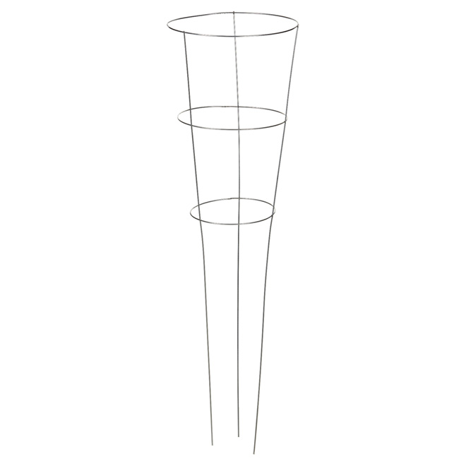 Round Galvanized Steel Tomato Cage - 42"