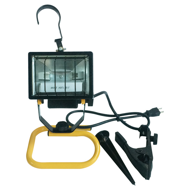 Halogen Portable Work Light - 4-in-1 - 250 W - 13 3/4"
