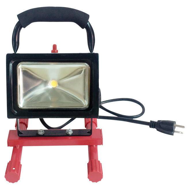 Lampe de travail portative DEL, 15 W, 12 po