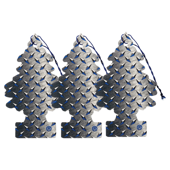 "Pure Steel" Car Air Freshener, 3-Pack