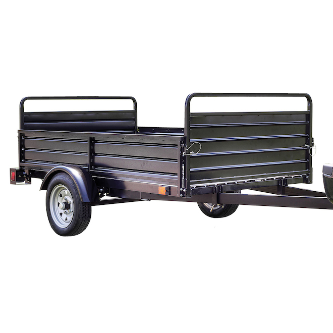 Utility Trailer with Removable Side Panels - 5' x 7'