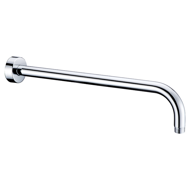 Wall-Mounted Shower Arm - 18.9" - Round