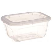 Bac de rangement pour chaussures, 5,9 l, transparent