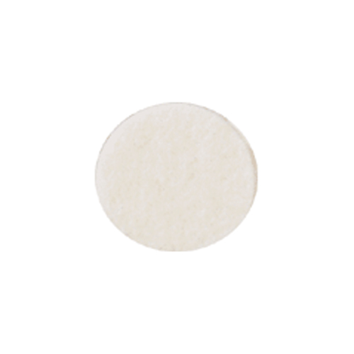 Felt Cleaning and Polishing Disc White 1"