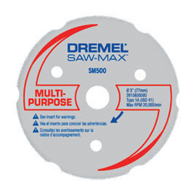 Wood and Plastic Cut-Off Wheel 3" White