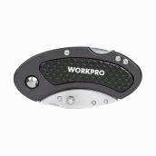 Black Utility Knife with Quick-Change Mechanism