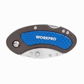 Blue Utility Knife with Quick-Change Mechanism