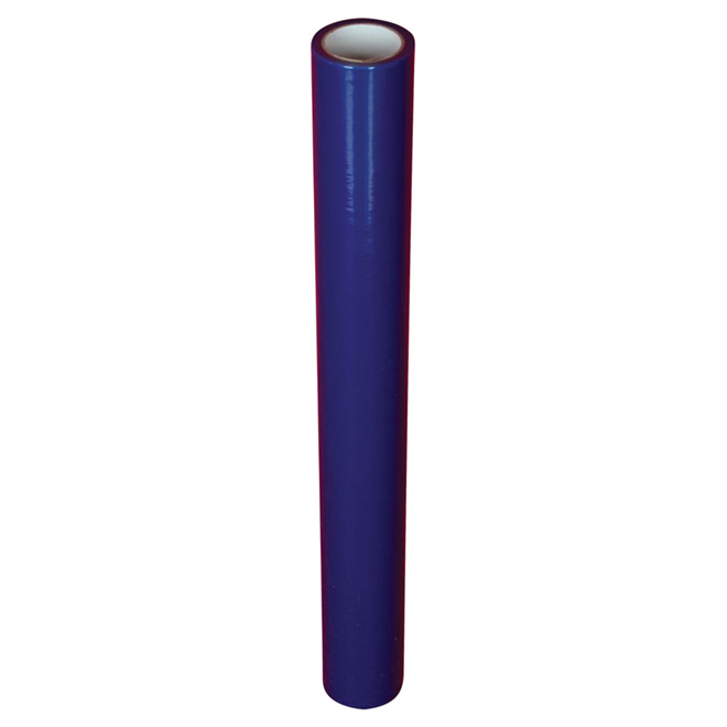 Pellicule protectrice bleue pour plancher et tapis