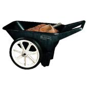 Yard Cart - Big Wheel - 3.5 cu. ft. Capacity - Black