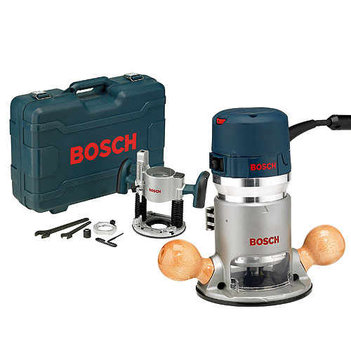 Combination Plunge and Fixed-Base Router - 2.25 HP