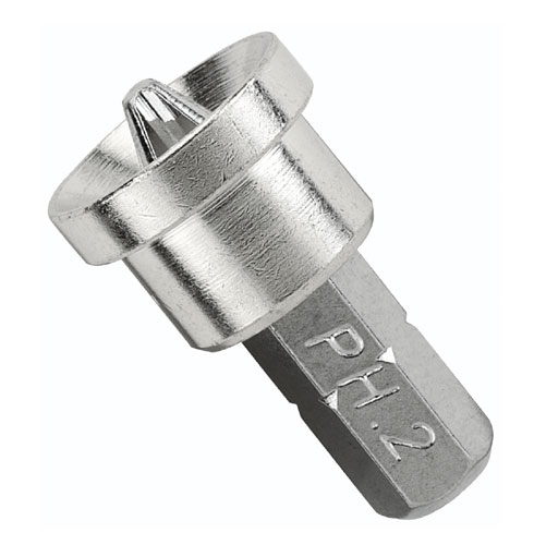 Adaptateur de vis à cloison sèche, Phillips nº 2 , 1/4 po