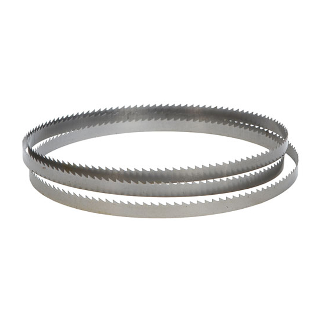 Scroll Cutting Carbon Steel Band Saw Blade - 62'' x 1/8'' - 15 TPI