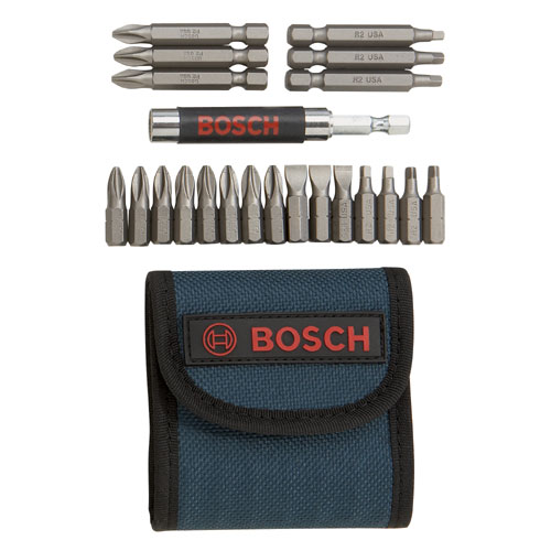 Embouts, ensemble de 21 pièces
