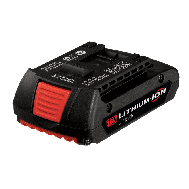 Lithium-Ion SlimPack Battery - 18V - 1.3 Ah