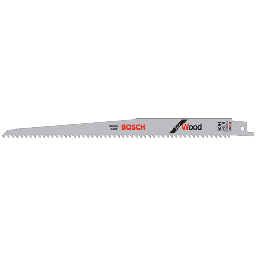 Wood Reciprocating Saw Blades - 9"