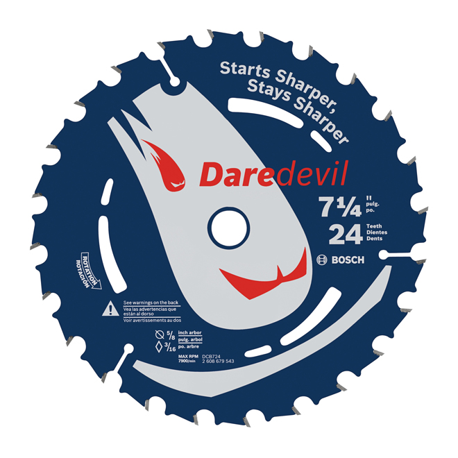CIRCULAR SAW BLADE 7 1/4"24TH