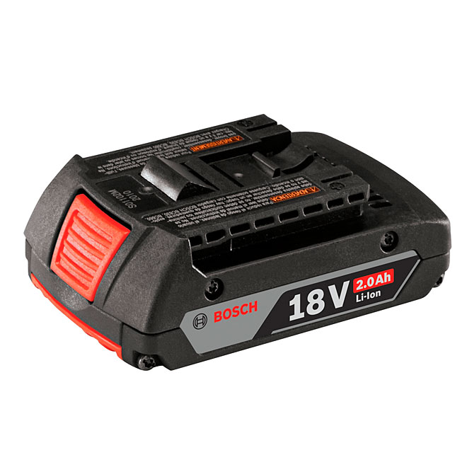 Lithium-Ion Slim Pack Battery with Clamshell - 18V - 2Ah