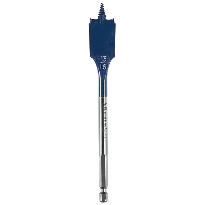 Daredevil(TM) Standard Spade Bits - 13/16'' x 6'' - 5-Pack