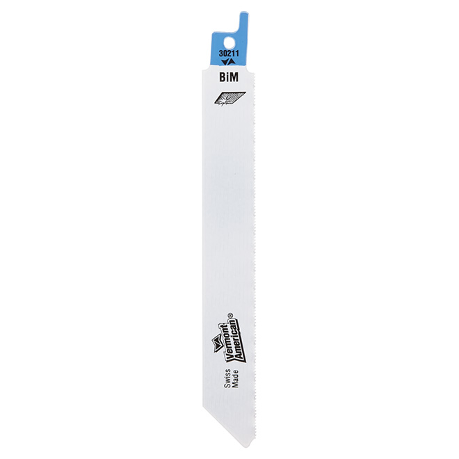 Bi-Metal Reciprocating Saw Blade - 24 TPI - 6"