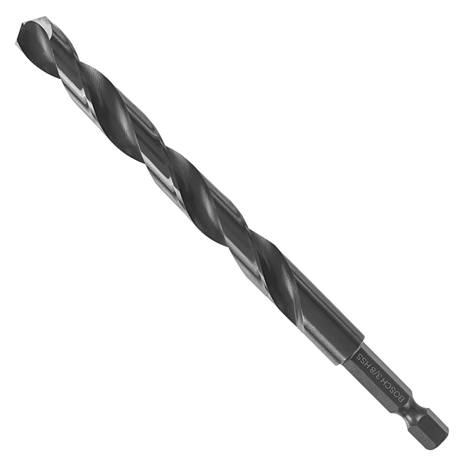 Foret à oxyde noir pour perceuse à percussion, 3/8 po