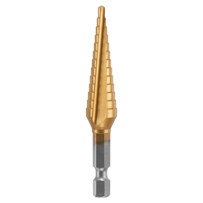 Impact Step Drill Bit - 3/4" x 1/4"