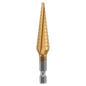 Foret étagé pour perceuse à percussion, 3/4 po x 1/4 po