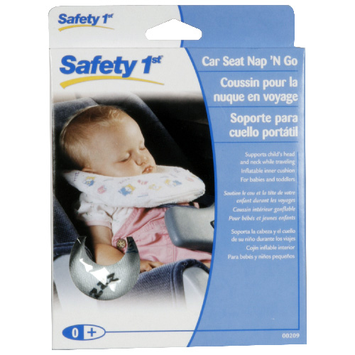 "Nap 'N Go" Inflatable Car Seat Pillow