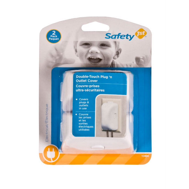 "Shock Guard" Double Outlet Cover - 2-Pack