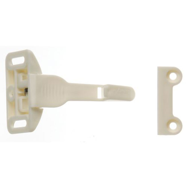 Loquet à ressort pour armoire ou tiroir, paquet de 3