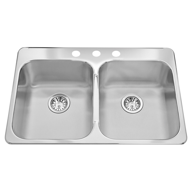 Évier de cuisine double