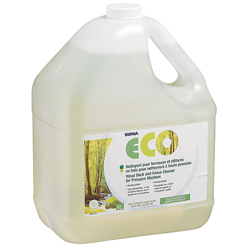 Nettoyant biodégradable pour le bois