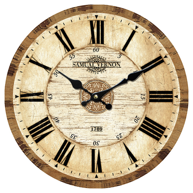 Wall Clock - Samuel Vernon - 12"