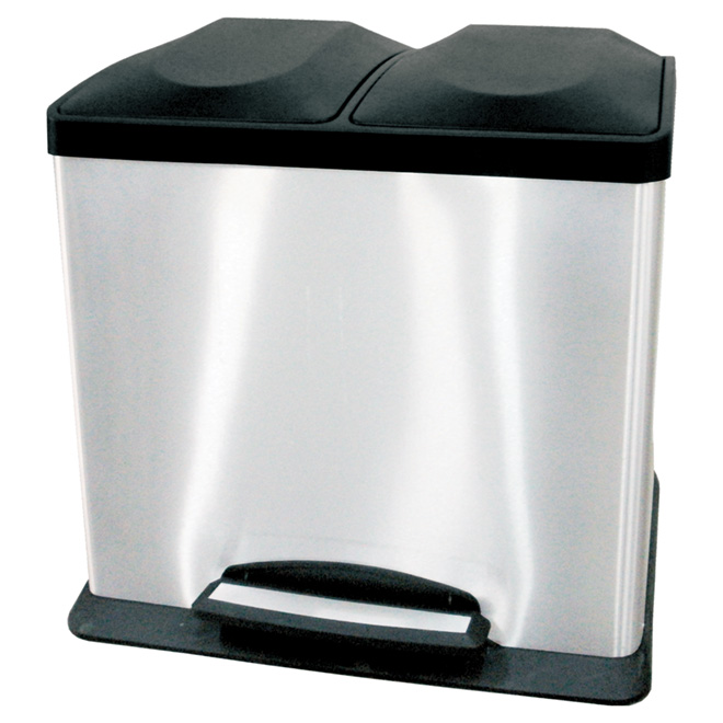 Poubelle anti-traces 36L