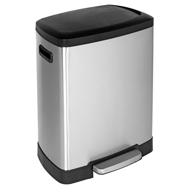 Poubelle anti-traces 40L