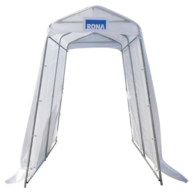 Snow Shelter - Polyethylene - 5' x 8' - White