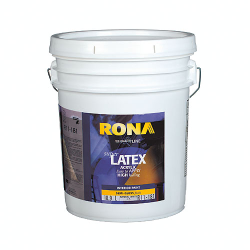 Paint - "Semi-Gloss Finish" Interior Acrylic Late