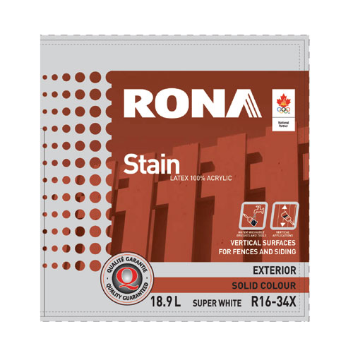 Stain - "Solid Finish" Exterior Stain