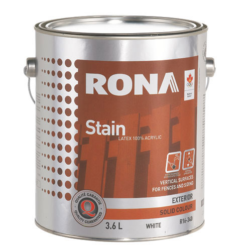 Stain - "Solid Finish" Exterior Stain
