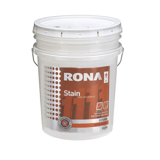 Stain - "Solid Finish" Exterior Stain